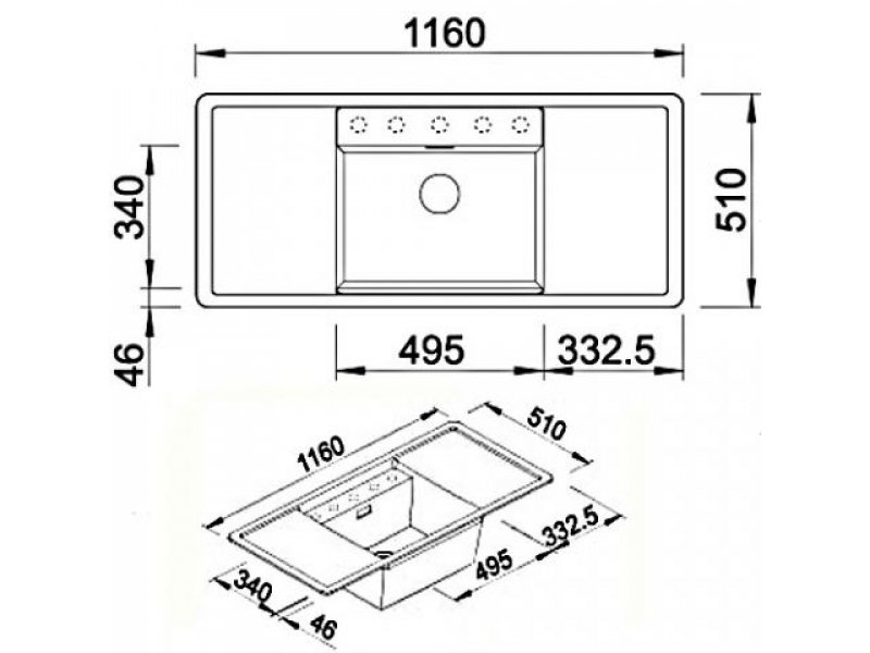 Купить Мойка Blanco Alaros 6 S 516724 с белыми досками, жасмин