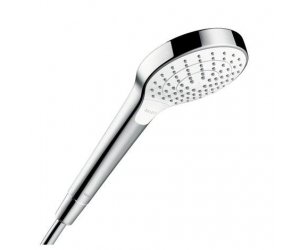 Ручной душ Hansgrohe Croma Select S Vario Ecosmart 26803400, белый/хром