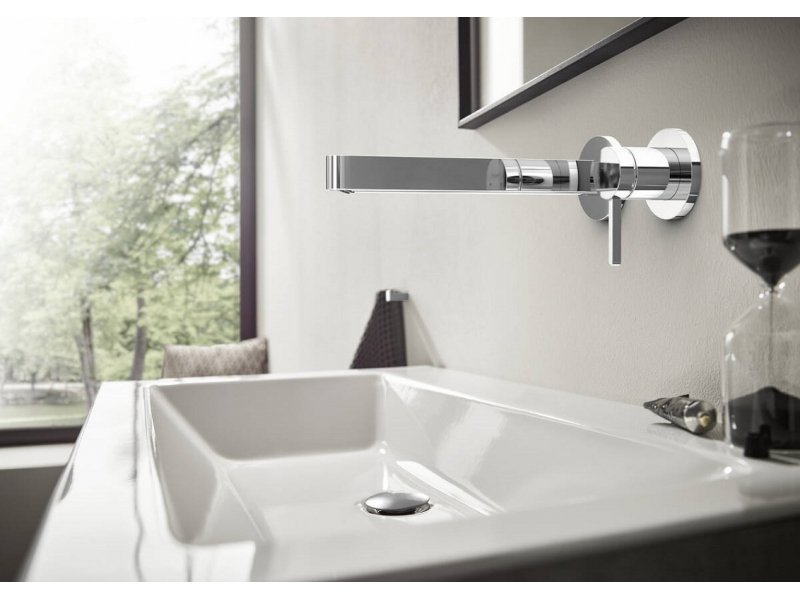 Купить Смеситель Hansgrohe Finoris для раковины, со сливным гарнитуром, хром, 76050000