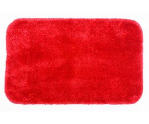 Коврик WasserKraft Wern BM-2563 Red напольный, цвет - красный, 90 х 57 см