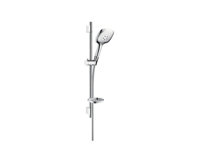 Купить Душевой гарнитур Hansgrohe Raindance Select 150 3jet 27856000, хром, 150 мм