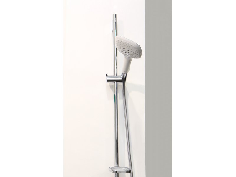 Купить Душевой гарнитур Hansgrohe Raindance Select 150 3jet 27856000, хром, 150 мм