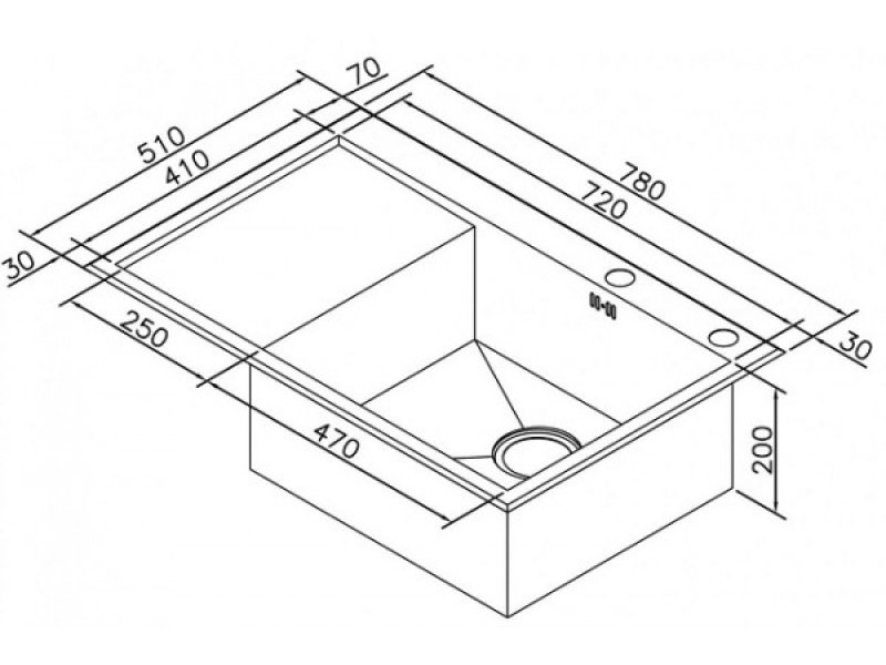 Купить Мойка Zorg Inox X-7851-L, чаша слева