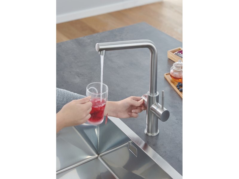 Купить Смеситель Grohe Red II Duo 30325DC1 для кухонной мойки, с водонагревателем