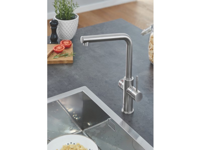 Купить Смеситель Grohe Red II Duo 30325DC1 для кухонной мойки, с водонагревателем