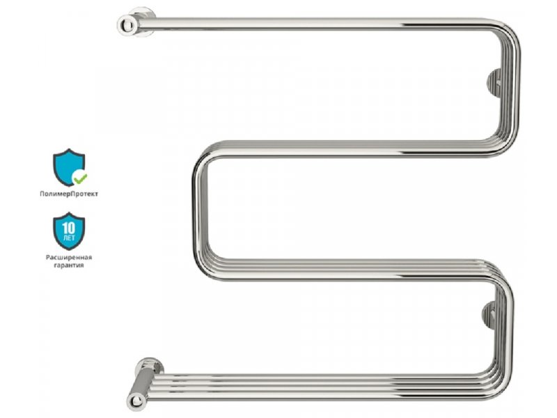 Купить Полотенцесушитель водяной Сунержа ДР Фабула M 60 х 60 см, 00-0126-6060, хром