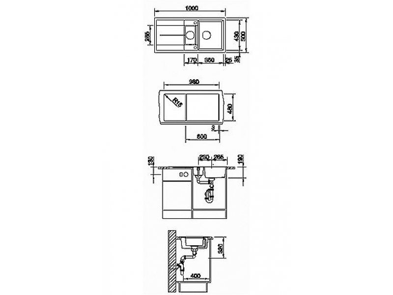 Купить Мойка Blanco Metra 6 S 513046, белый