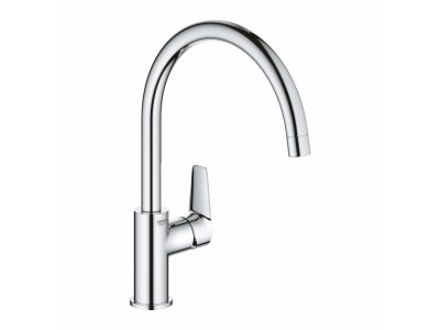 Смеситель Grohe BauEdge 31367001 для кухонной мойки, высокий излив