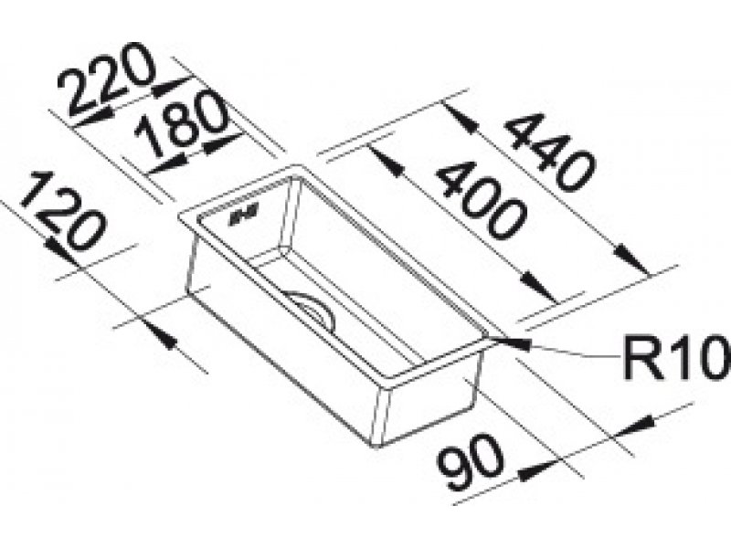 Купить Мойка Blanco Claron 180-U 517209