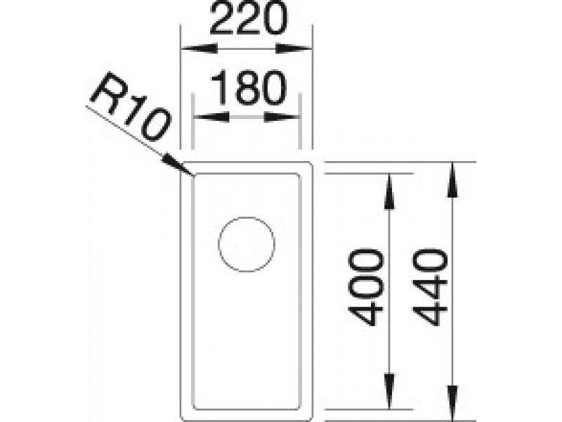 Купить Мойка Blanco Claron 180-U 517209