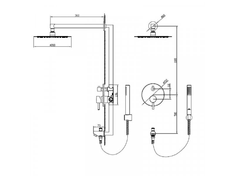 Rgw shower panels