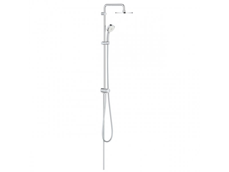 Купить Душевая система Grohe New Tempesta Cosmopolitan 200 26453001 (26453000) с верхним душем и переключателем