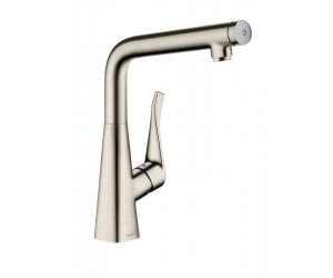 Смеситель Hansgrohe Metris Select 148838 для кухни, под сталь