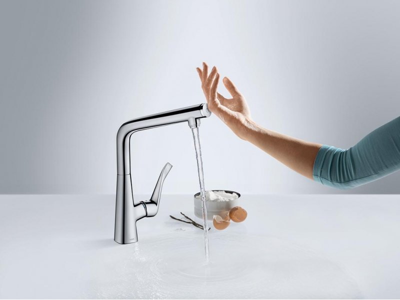 Купить Смеситель Hansgrohe Metris Select 148838 для кухни, под сталь