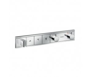 Смеситель Hansgrohe RainSelect для душа, термостатический, хром, 15356000