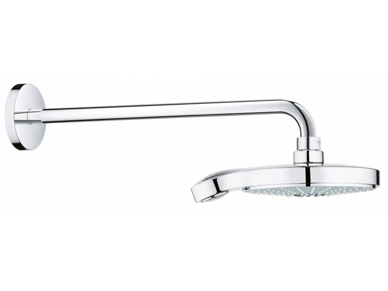 Купить Верхний душ Grohe Power&Soul Cosmopolitan 26172000, 19х19 см, 4 режима струи, с держателем, хром