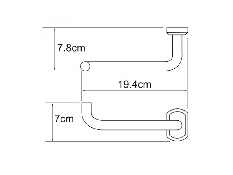 Купить Держатель для туалетной бумаги WasserKRAFT 3096