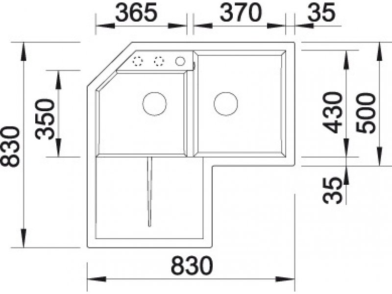 Купить Мойка Blanco Metra 9 E 515568, белый