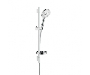 Душевой гарнитур Hansgrohe Raindance Select S 120/Unica 26632400, хром/белый