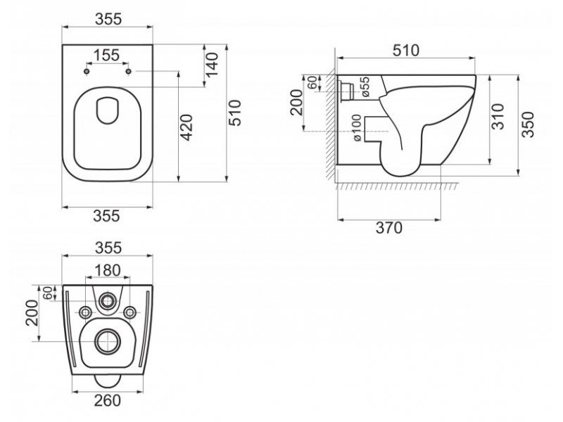 Купить Подвесной унитаз BelBagno Alpina BB10100CHR