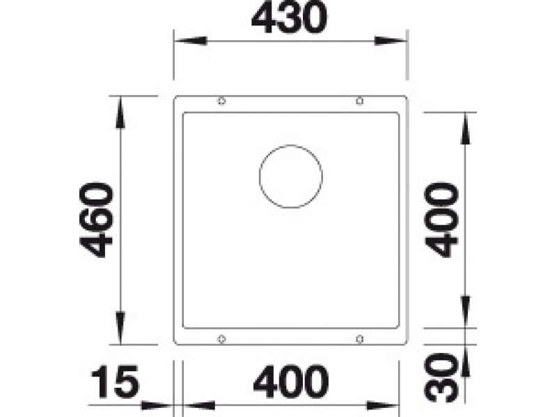 Купить Кухонная мойка Blanco Subline 400-U 523427, жасмин