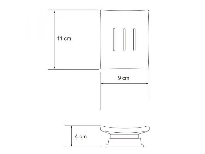 Купить Мыльница WasserKRAFT Amper 5429BLACK