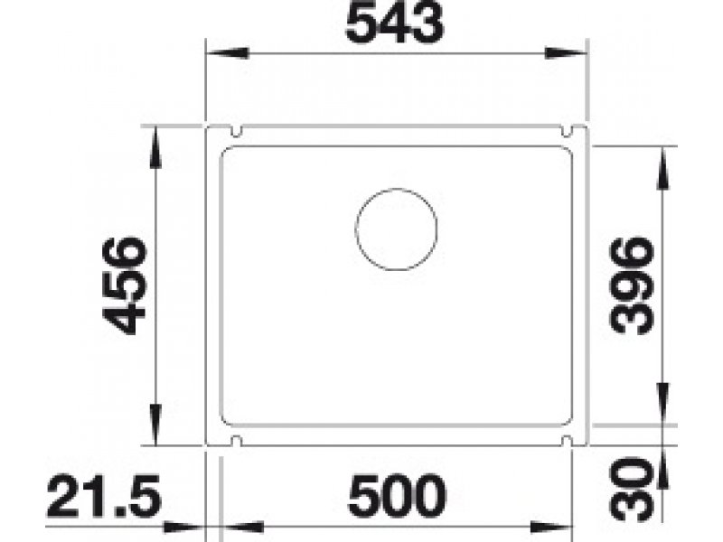 Купить Мойка Blanco Subline 500-U 523734, магнолия