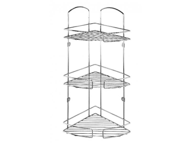 Купить Полка трёхъярусная угловая Milardo 111WC30M44