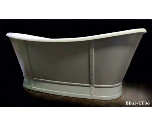 Ванна акриловая BelBagno BB33-CF36 168 x 78 x 71 см, цвет серый матовый (CF36)