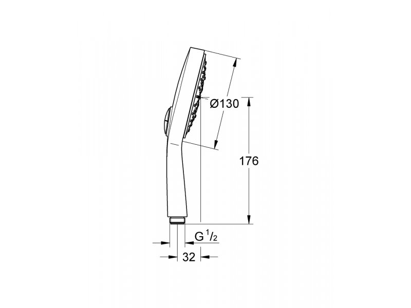 Купить Ручной душ Grohe Power & Soul Cosmo 27663000