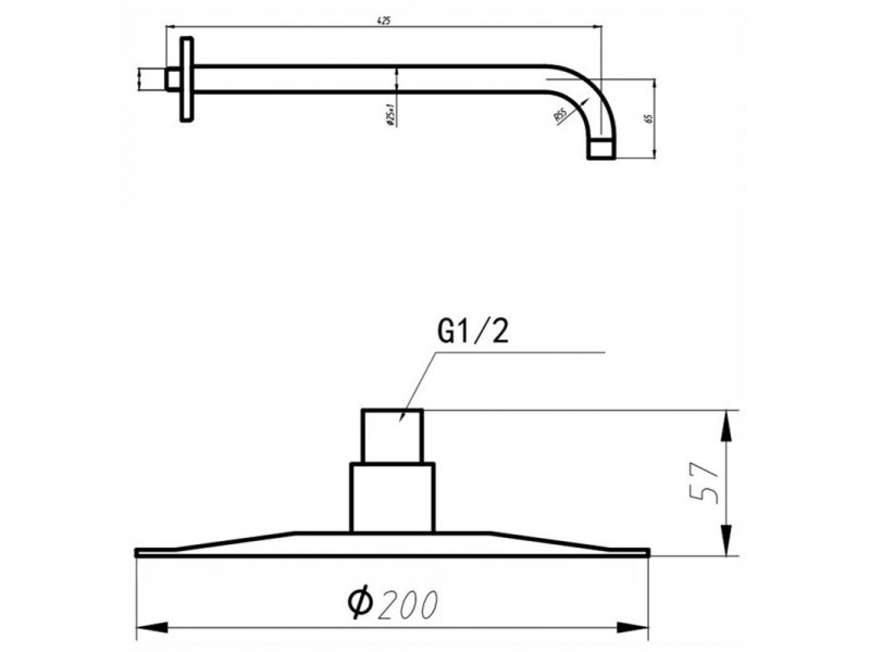 Купить Душевая система Aquanet Steel AF213-512S, сатин (242974)