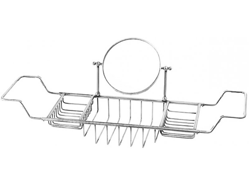 Купить Полка-решетка с оптическим зеркалом Migliore Complementi ML.COMСR-50.172 - хром