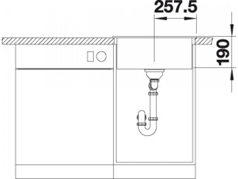 Купить Мойка Blanco Dalago 5-F 518531 алюметаллик