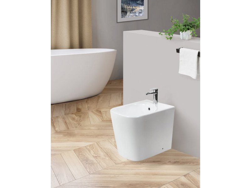 Купить Напольное биде BelBagno Albano, белое, BB120B