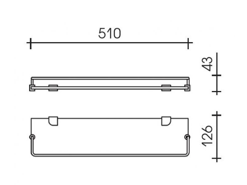 Купить Полка Schein Allom 229B