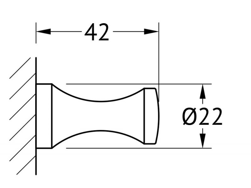 Купить Крючок FBS Universal UNI 002 длина 4,5 см