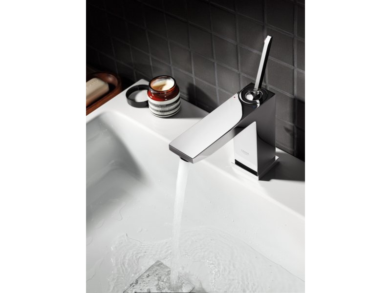 Купить Смеситель для раковины Grohe Eurocube Joy 23657000, с донным клапаном, хром