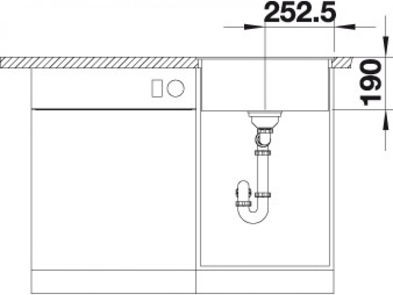 Купить Мойка Blanco Dalago 5-F 518533 жасмин