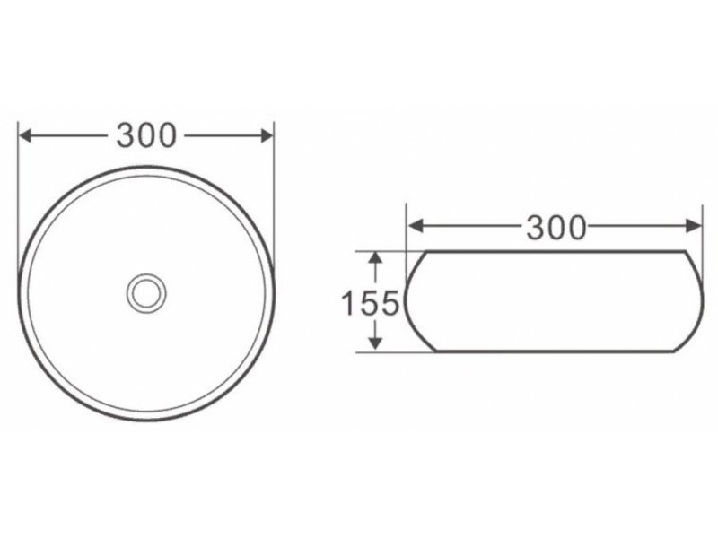 Купить Раковина BelBagno BB1114 накладная 30 х 30 х 15.5 см