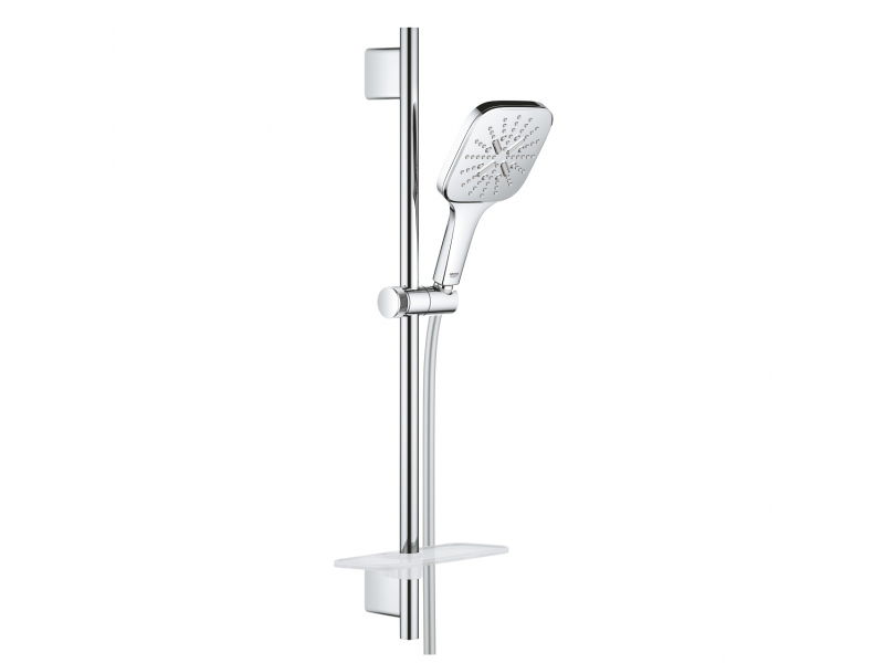 Купить Душевой гарнитур Grohe Rainshower SmartActive 130 Cube, 26584000, хром