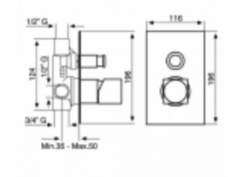 Купить Смеситель для душа Emmevi Siris 47019CR, хром