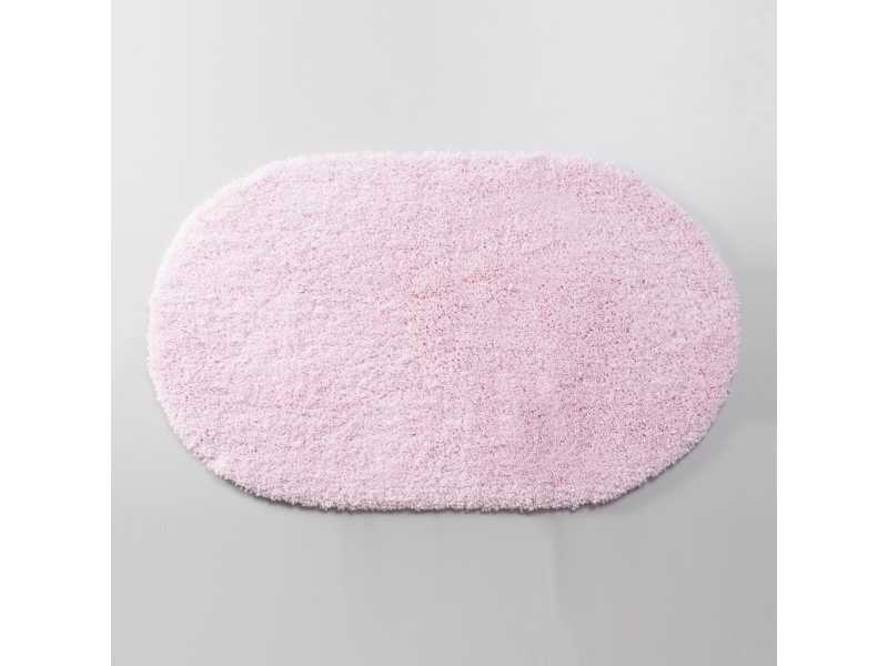 Купить Коврик WasserKraft BM-3947 Barely Pink напольный, цвет - розовый, 60 х 100 см