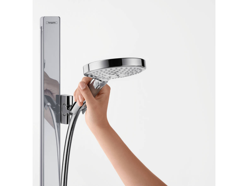 Купить Душевой гарнитур Hansgrohe Raindance Select S 27649400, белый/хром