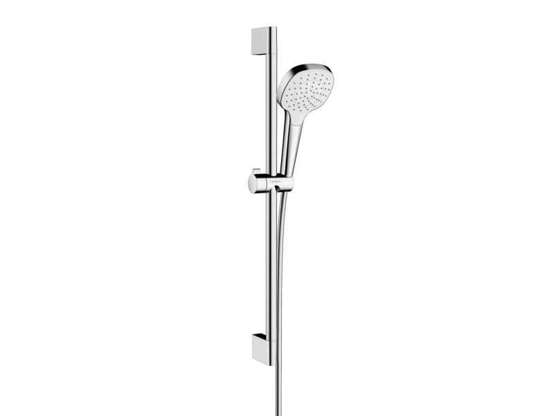 Купить Душевой гарнитур Hansgrohe 26580400 Croma Select E Multi, штанга 65 см, белый/хром