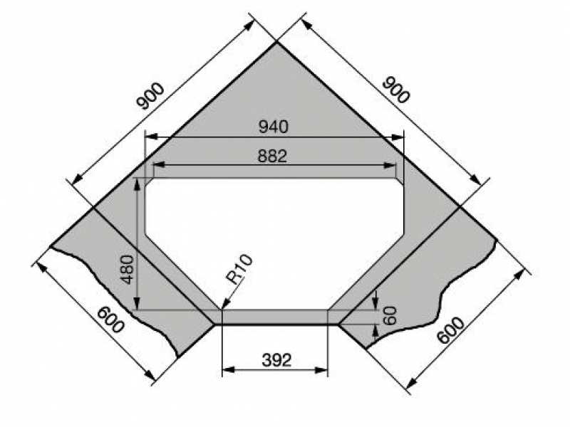 Купить Мойка угловая Franke MARIS MRG 612 E, 114.0284.582, гранит, установка сверху, цвет бежевый, 96*50 см