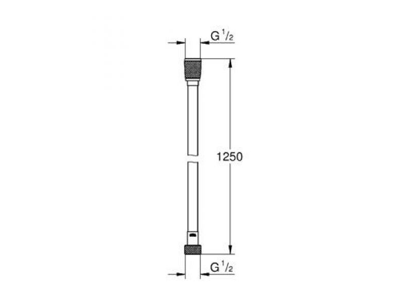 Купить Гигиенический душ Grohe BauLoop, со смесителем, хром, 124895