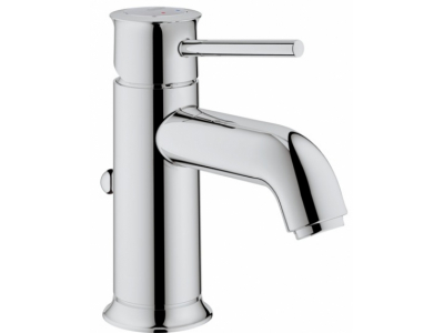 Смеситель для раковины Grohe BauClassic 23161000 с донным клапаном