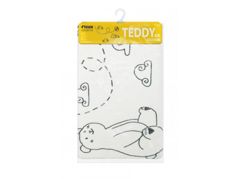 Купить Коврик для ванной Fixsen Teddy Air 50 х 80 см, белый, FX-6001T