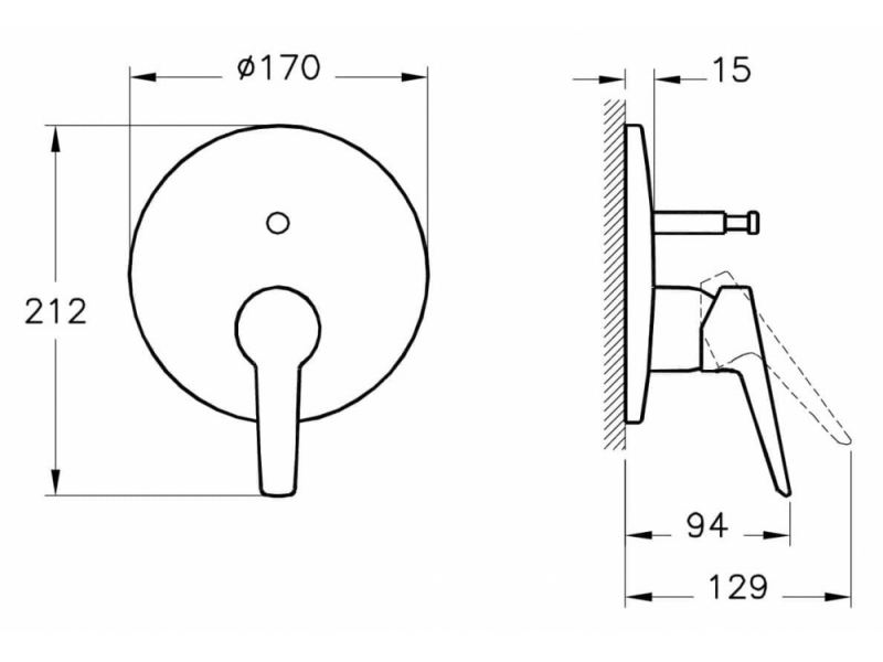 Купить Душевая система Vitra Solid S A49264EXP, хром