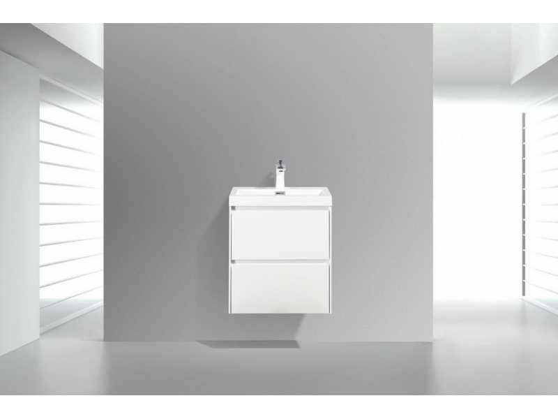 Купить Тумба под раковину BelBagno Pietra Mini PIETRA MINI-500-2C-SO-BL 50 см, белый глянцевый ( Bianco Lucido)